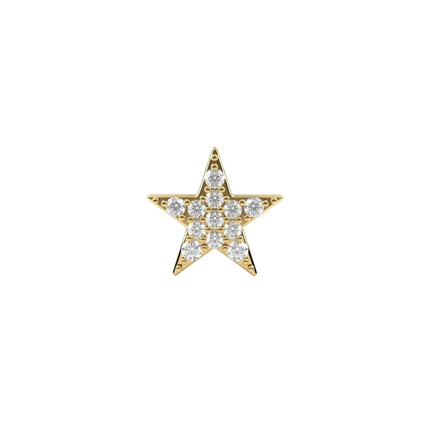 14k Floating Charm Locket