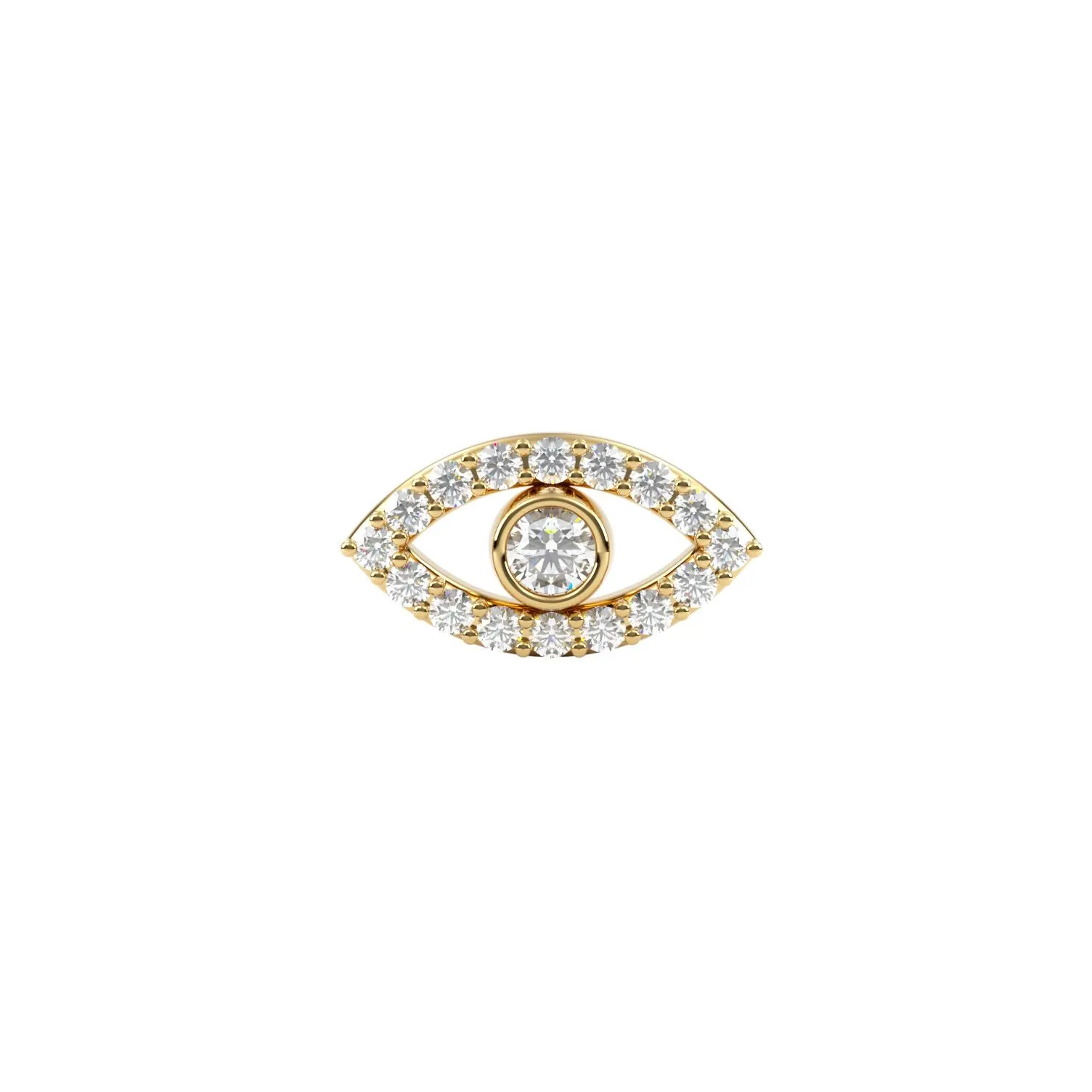 14k Floating Charm Locket
