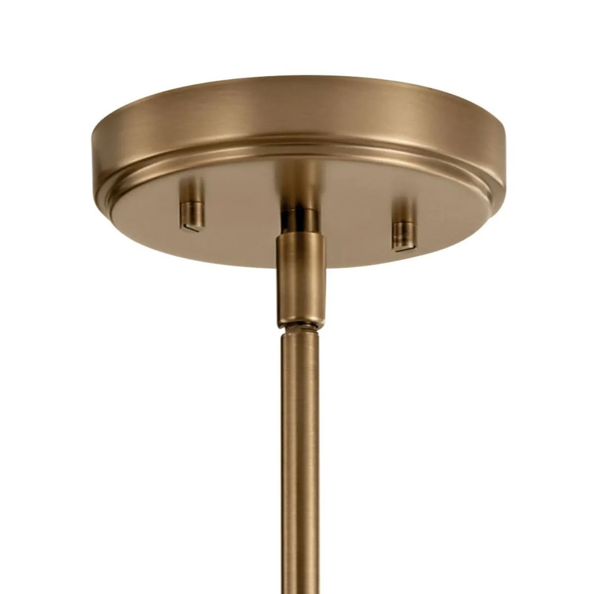 Aivian 23 in. 3 Lights Chandelier Brass Finish