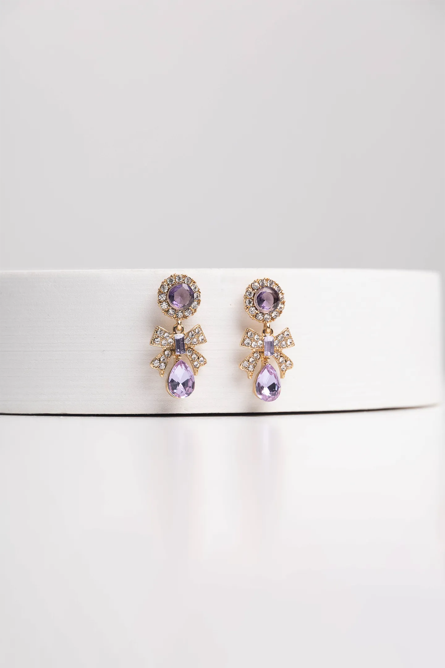 Amethyst Gemstone Drop Earrings
