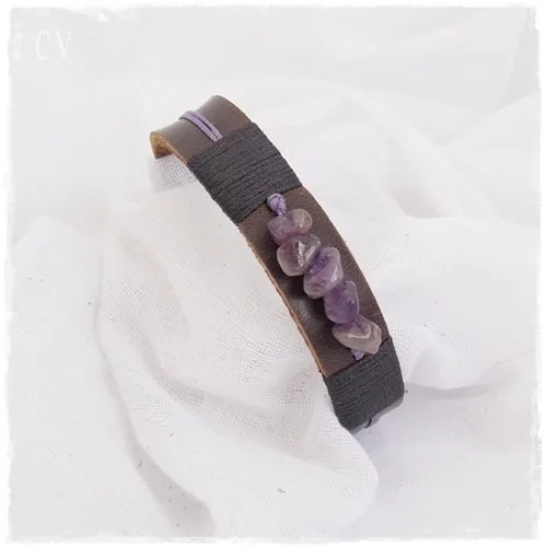 Amethyst Stone Bracelet