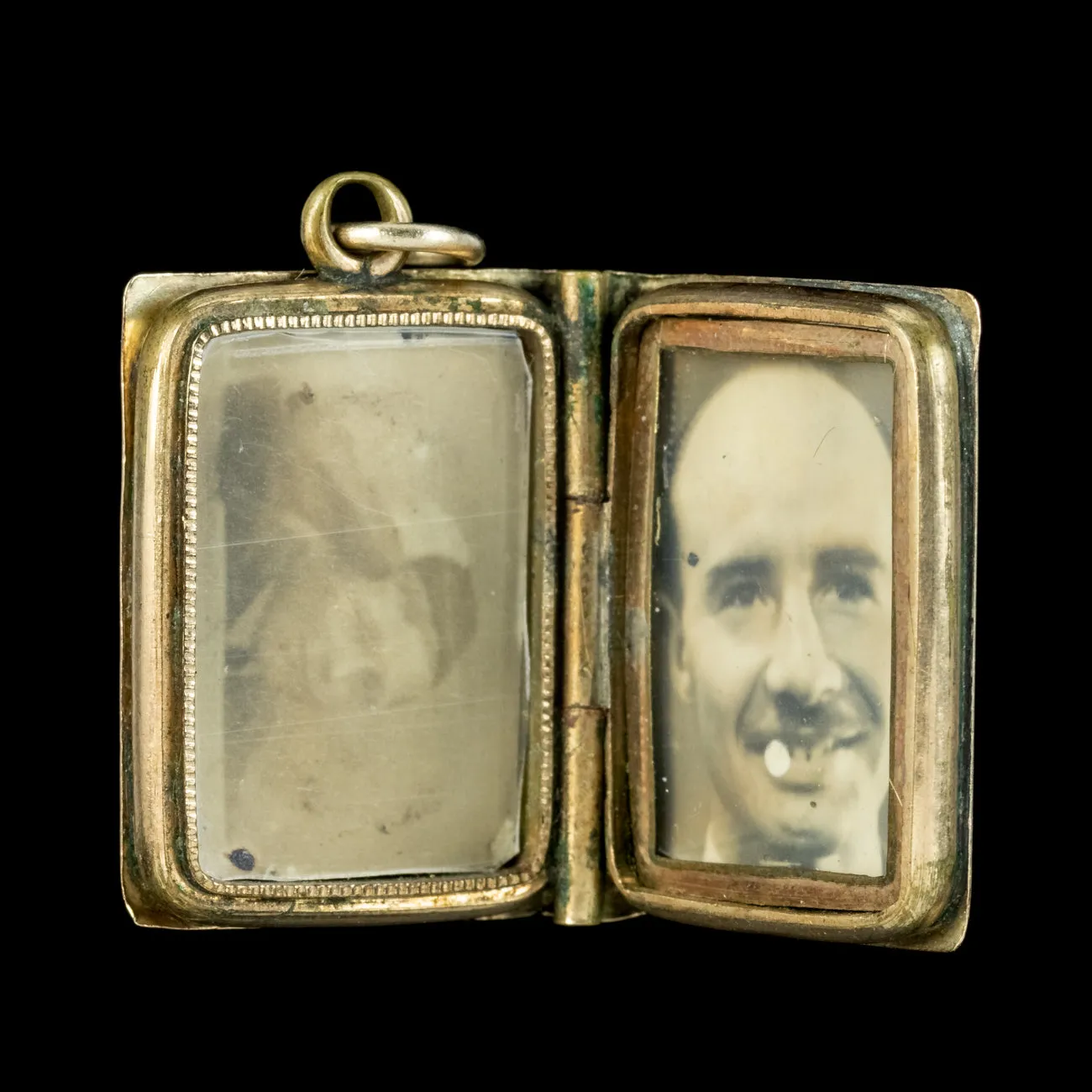 Antique Victorian Book Locket 15ct Gold Circa 1890