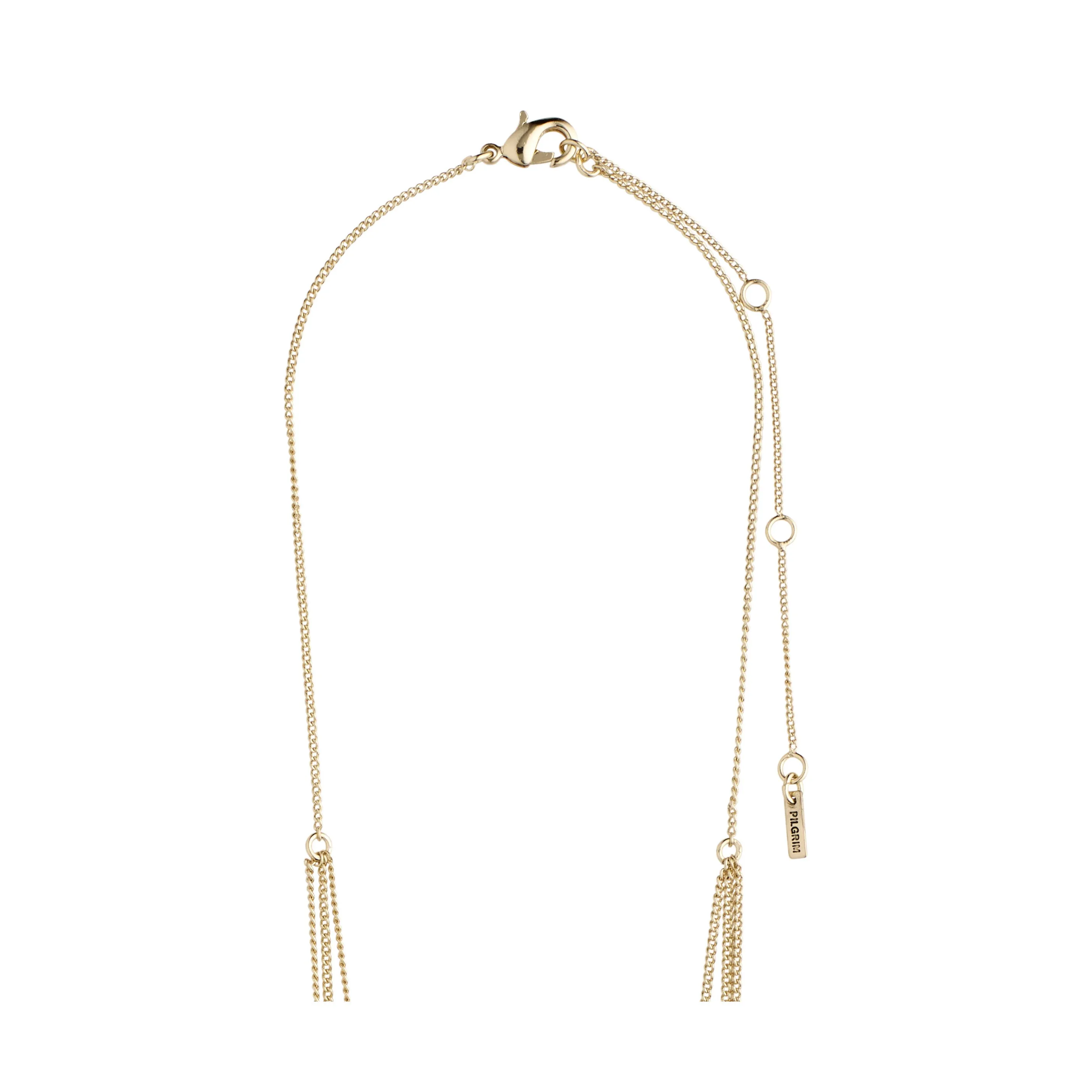 ARDEN 3-in-1  crystal necklace gold-plated