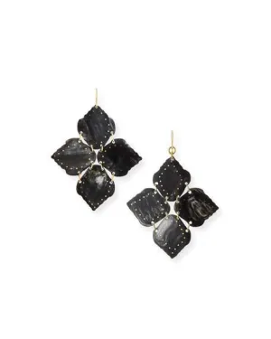 Ashley Pittman Angalia Earring Dark Horn