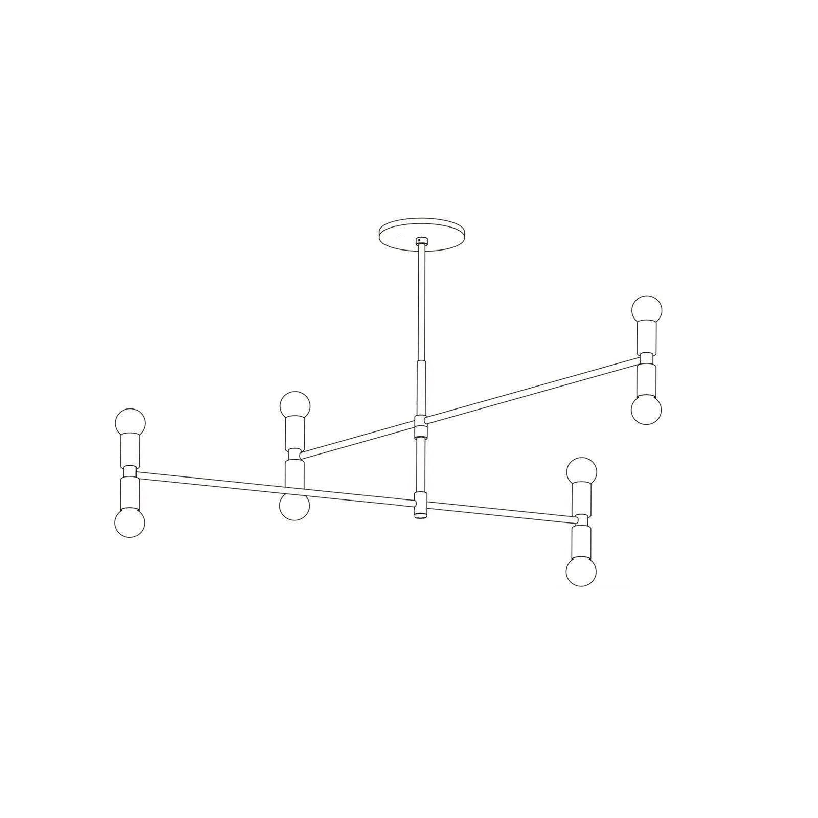 Atomium Chandelier