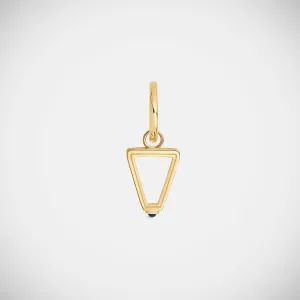 Baby charm Triangle earring