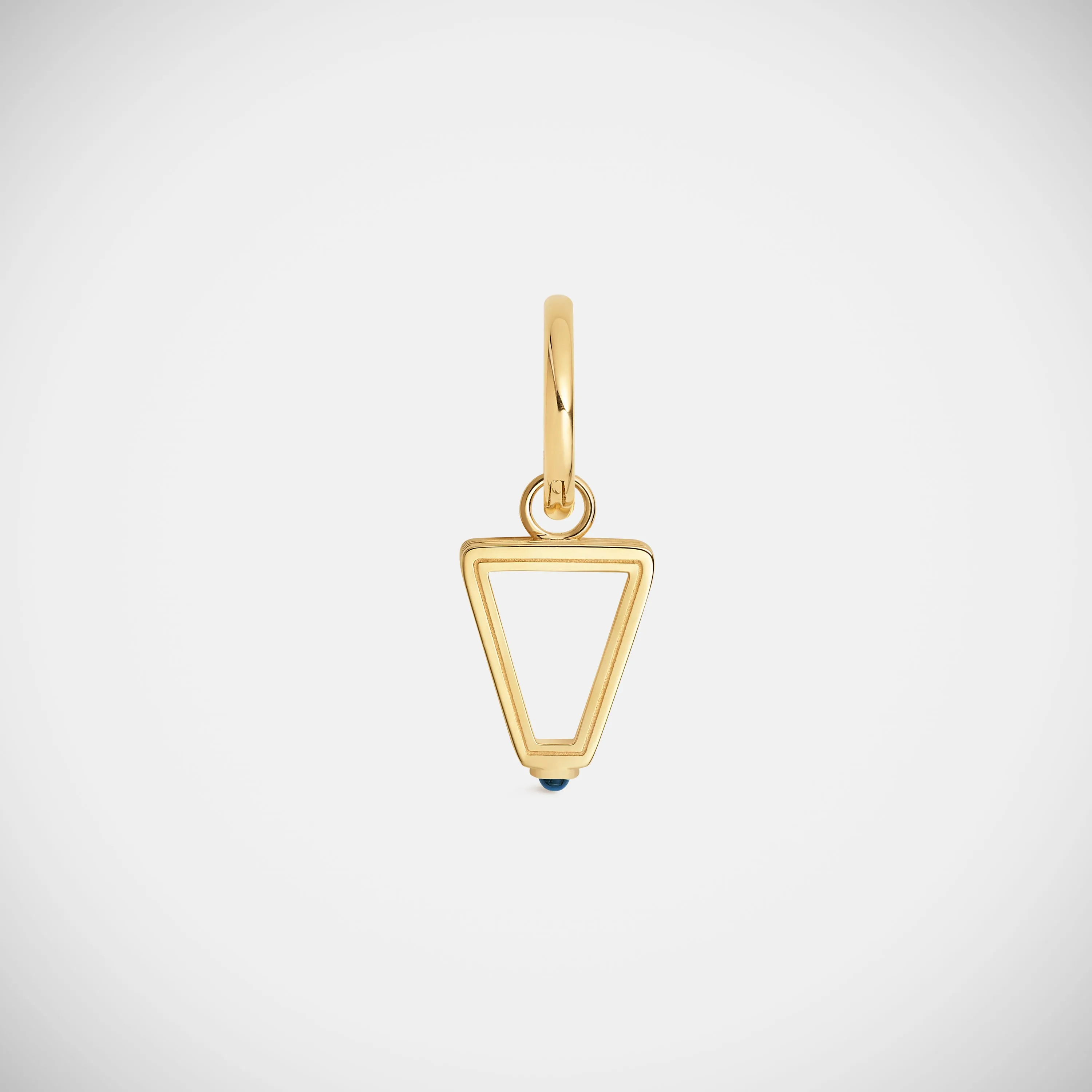 Baby charm Triangle earring