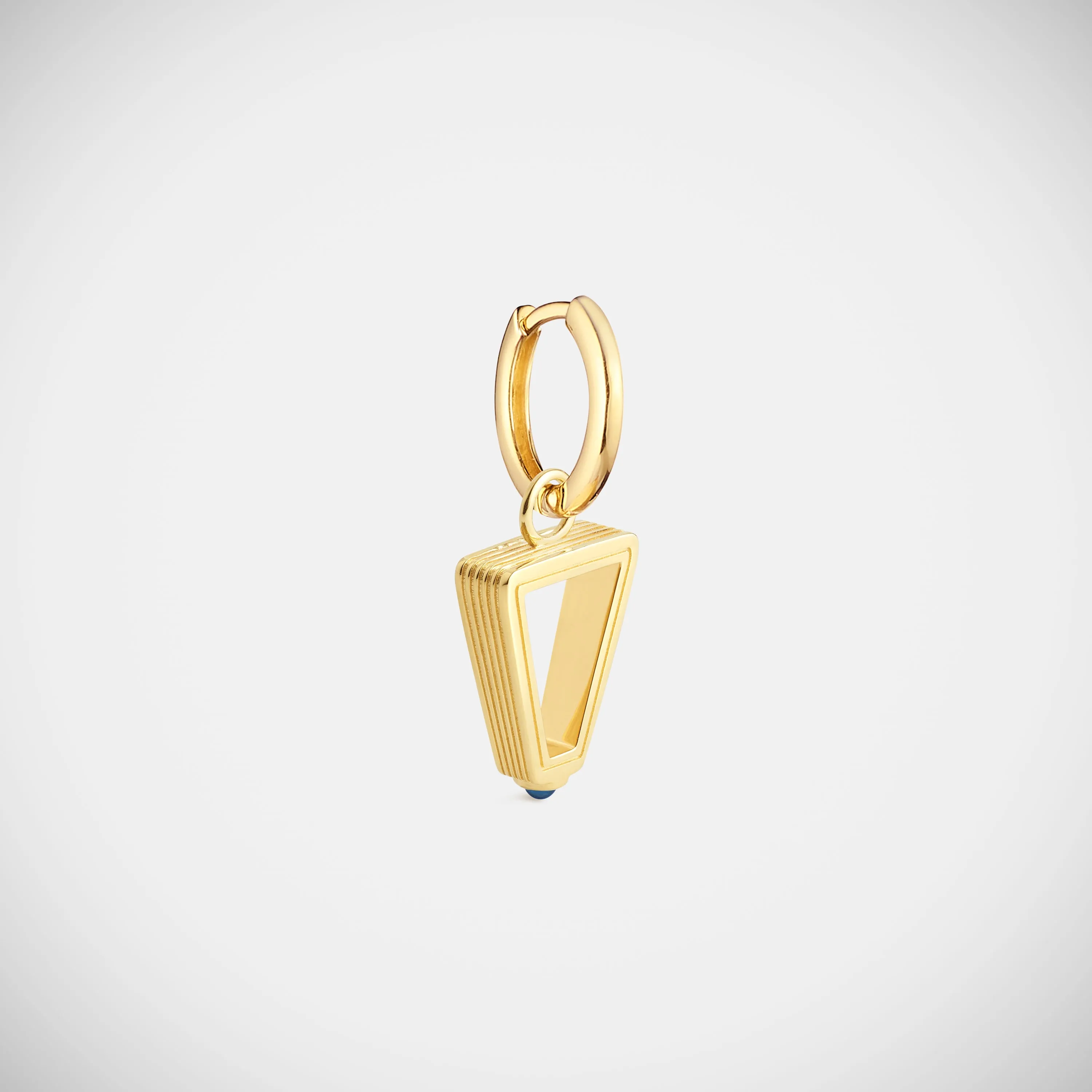Baby charm Triangle earring
