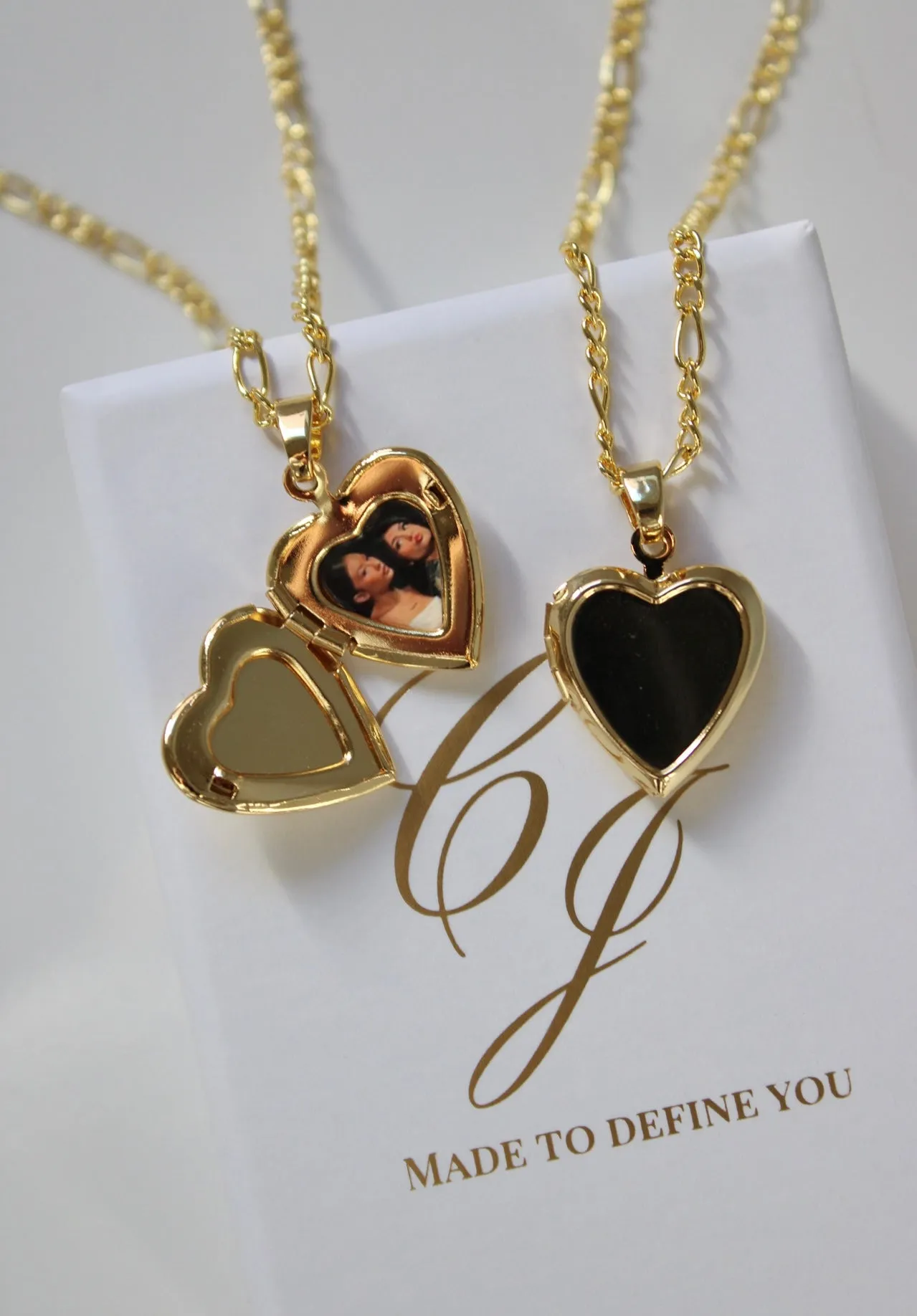 Be My Baby Photo Locket Necklace