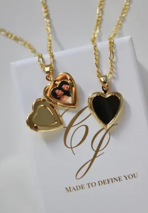 Be My Baby Photo Locket Necklace