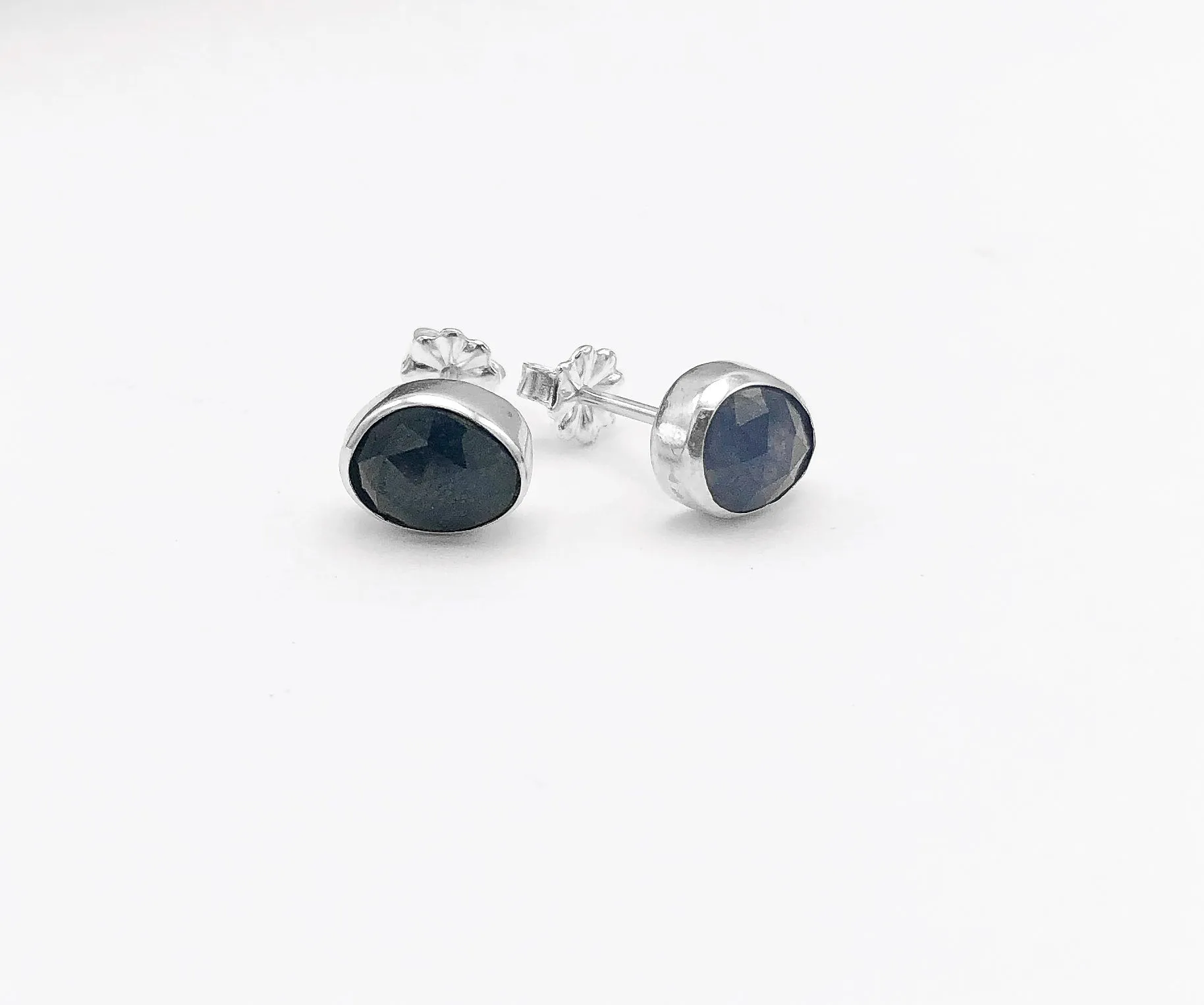 Blue Sapphire Studs