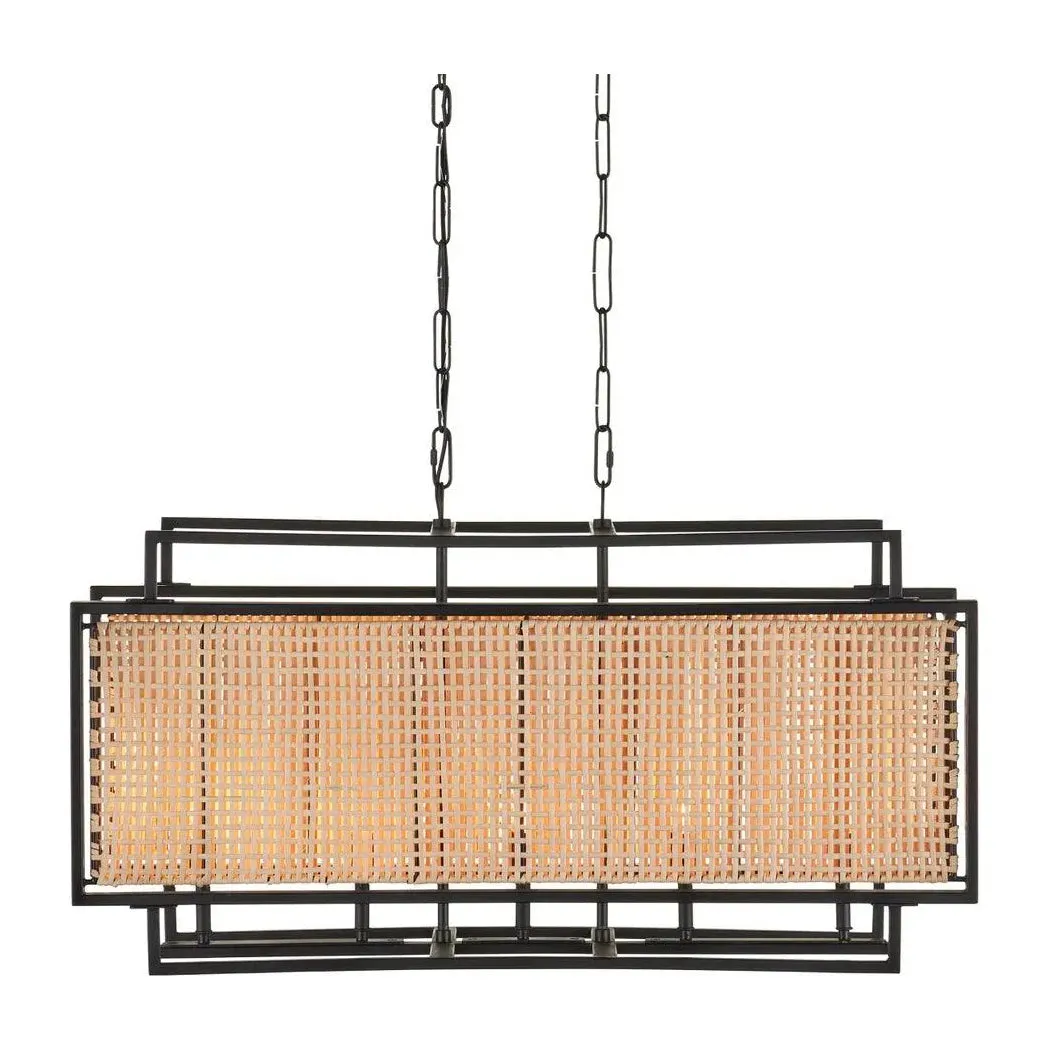 Boswell Rattan Chandelier