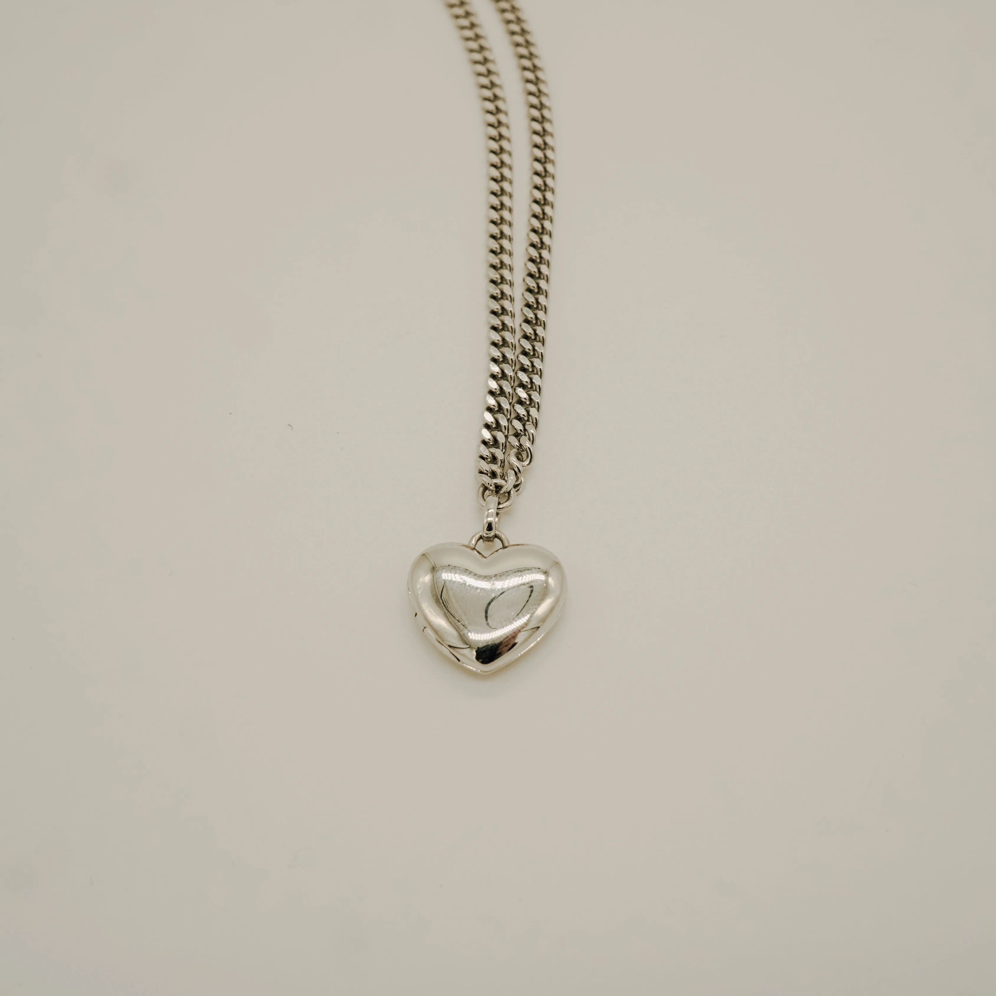 Bowie Heart Locket 925 Recycled Sterling Silver