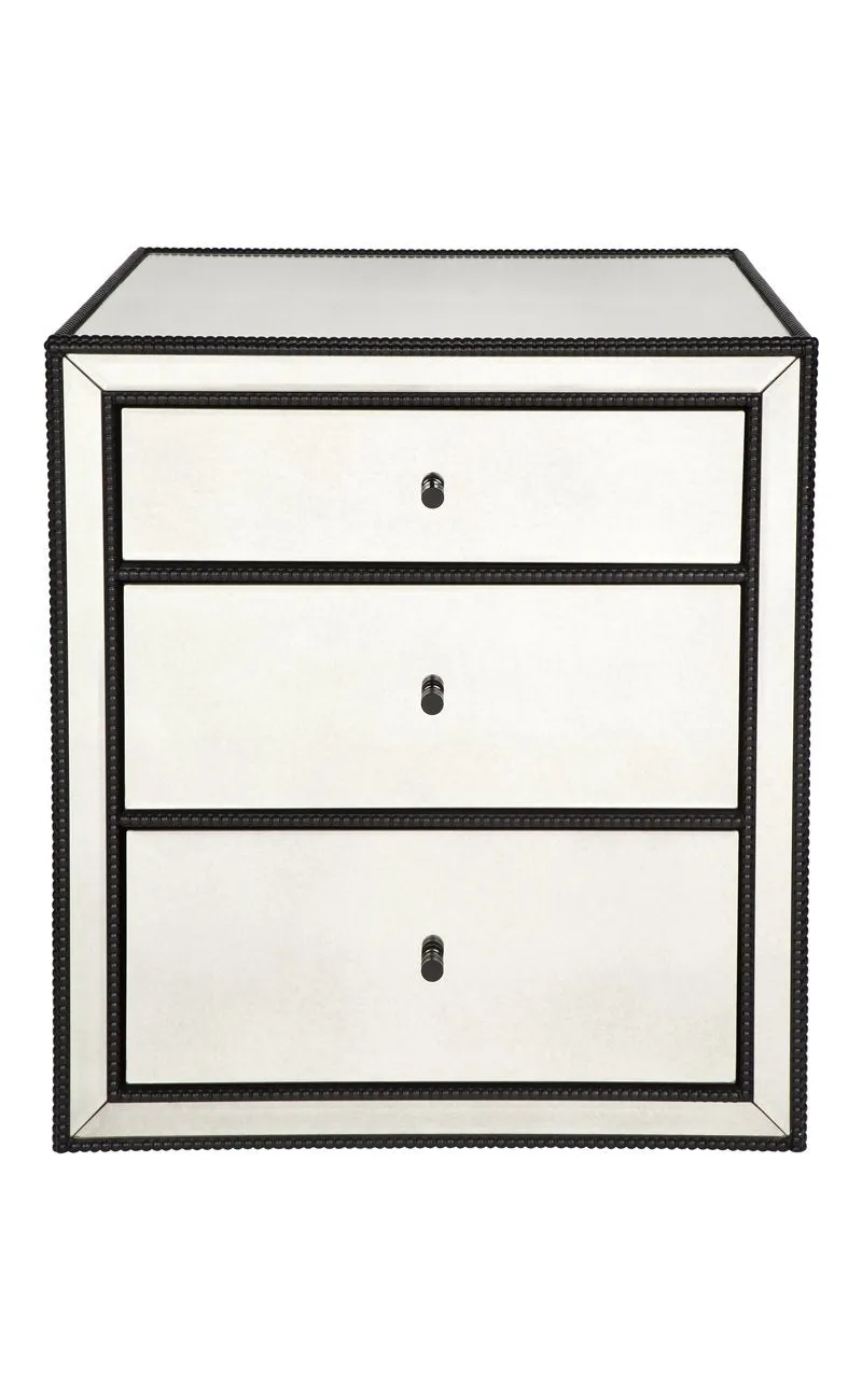 Brentwood 3 Drawer Bedside Table