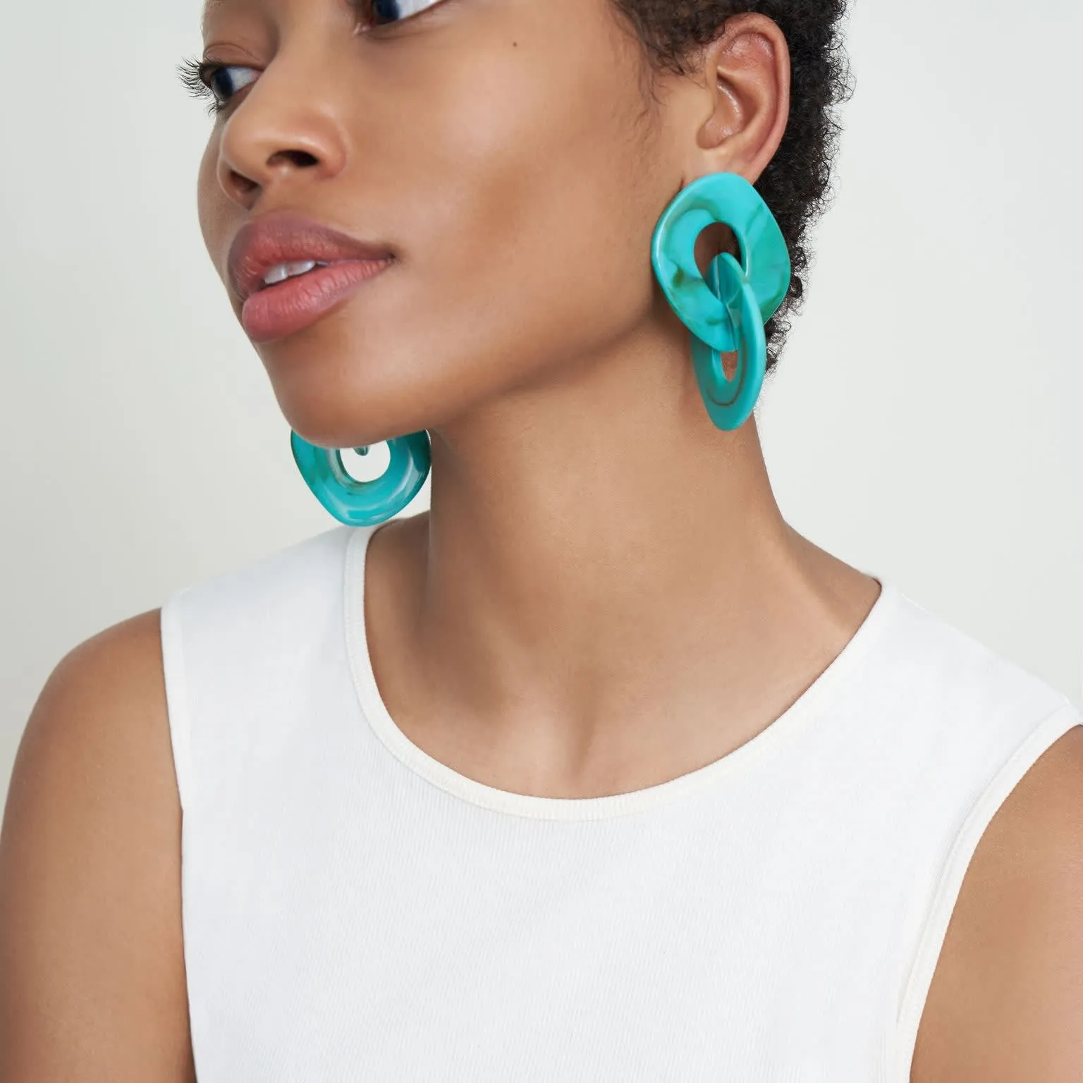 Briar Earrings :: Turquoise