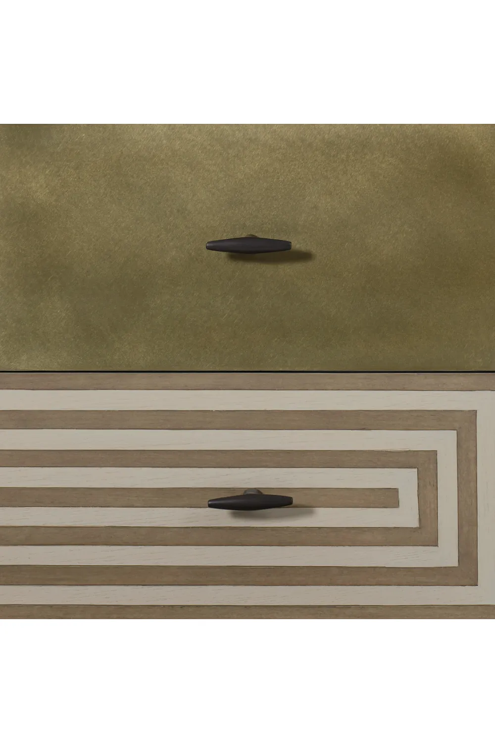 Burnished Brass Three Drawer Chest | Andrew Martin Maria