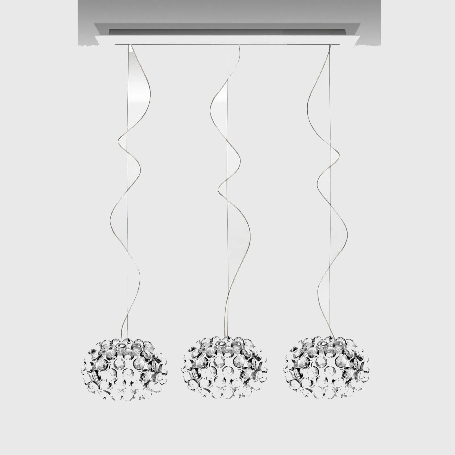 Caboche Small Linear Multi Light Pendant Light