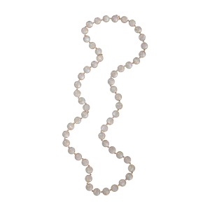 Cabochon Rainbow Moonstone Necklace