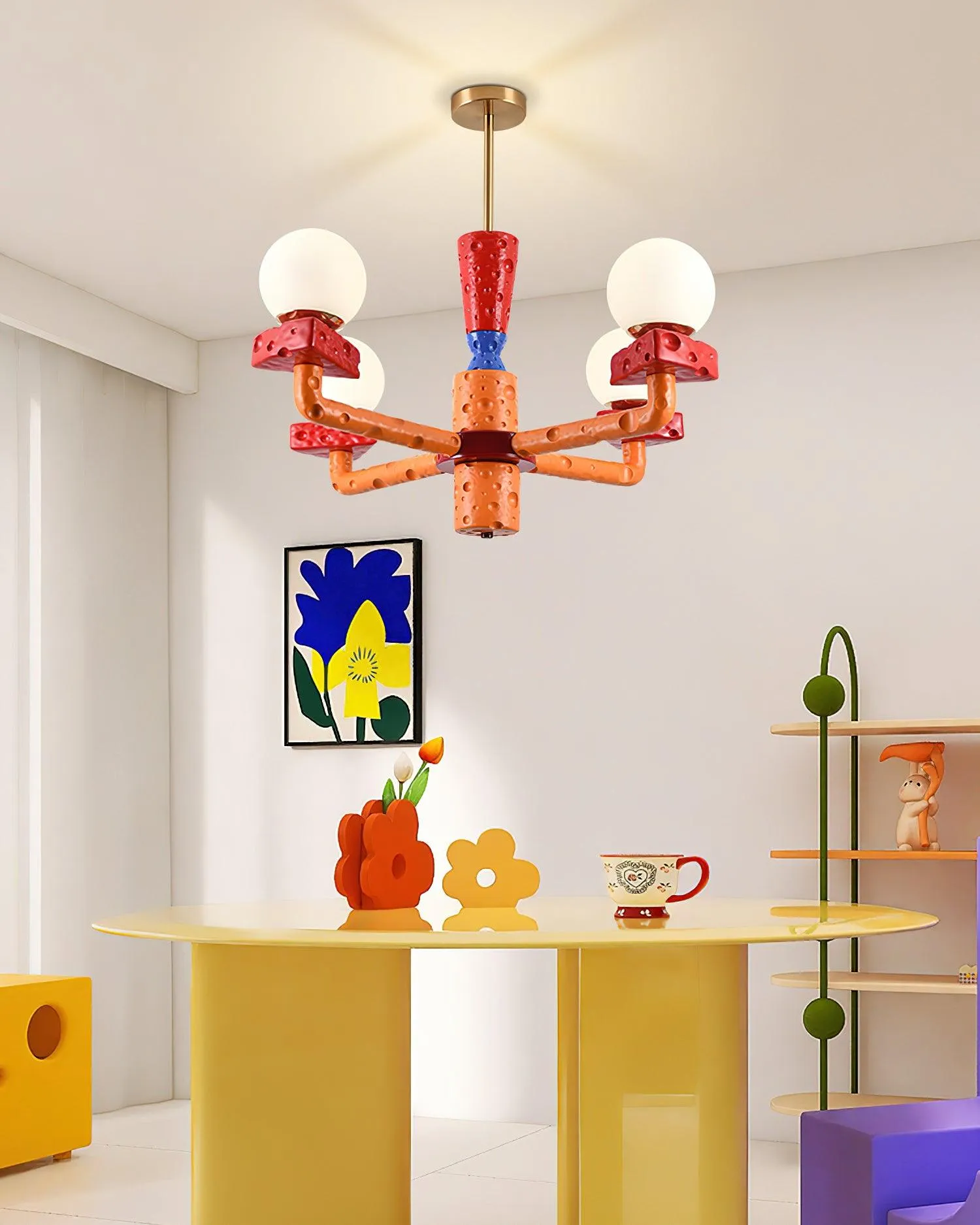 Cheese Chandelier