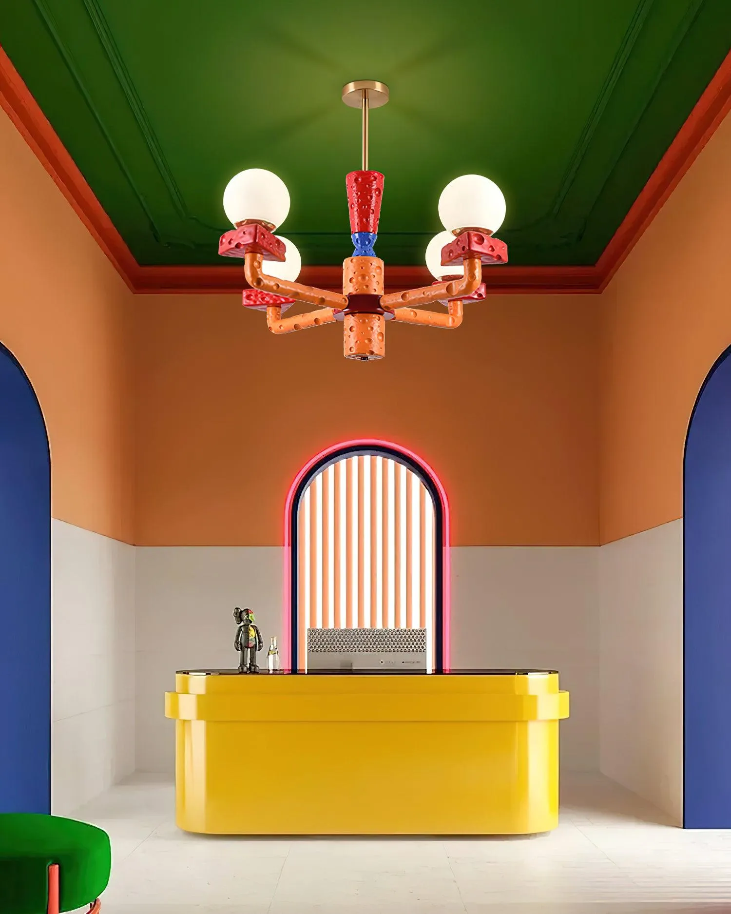Cheese Chandelier
