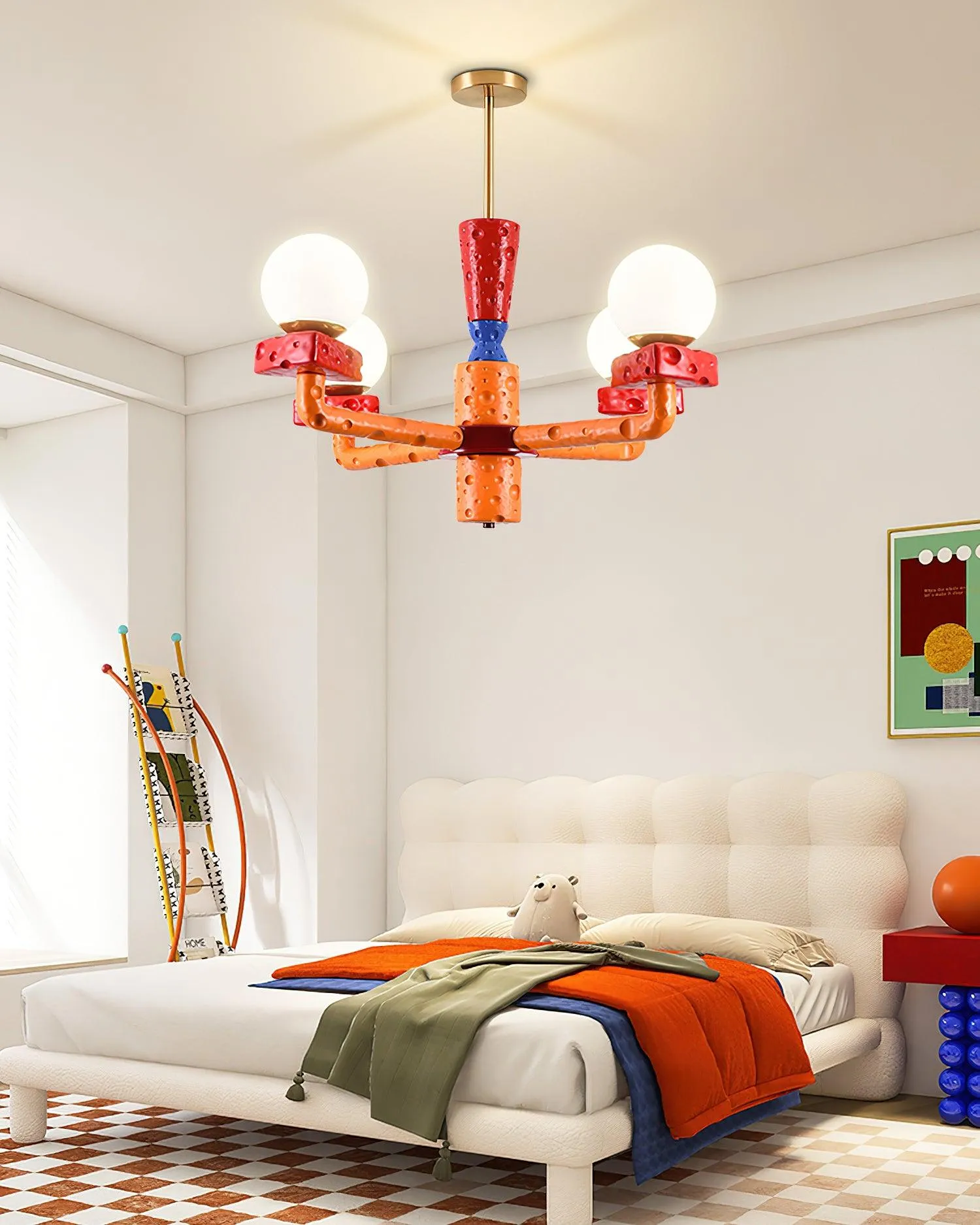 Cheese Chandelier
