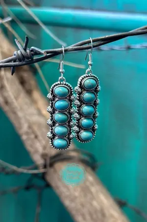 Cinco Stone Earrings