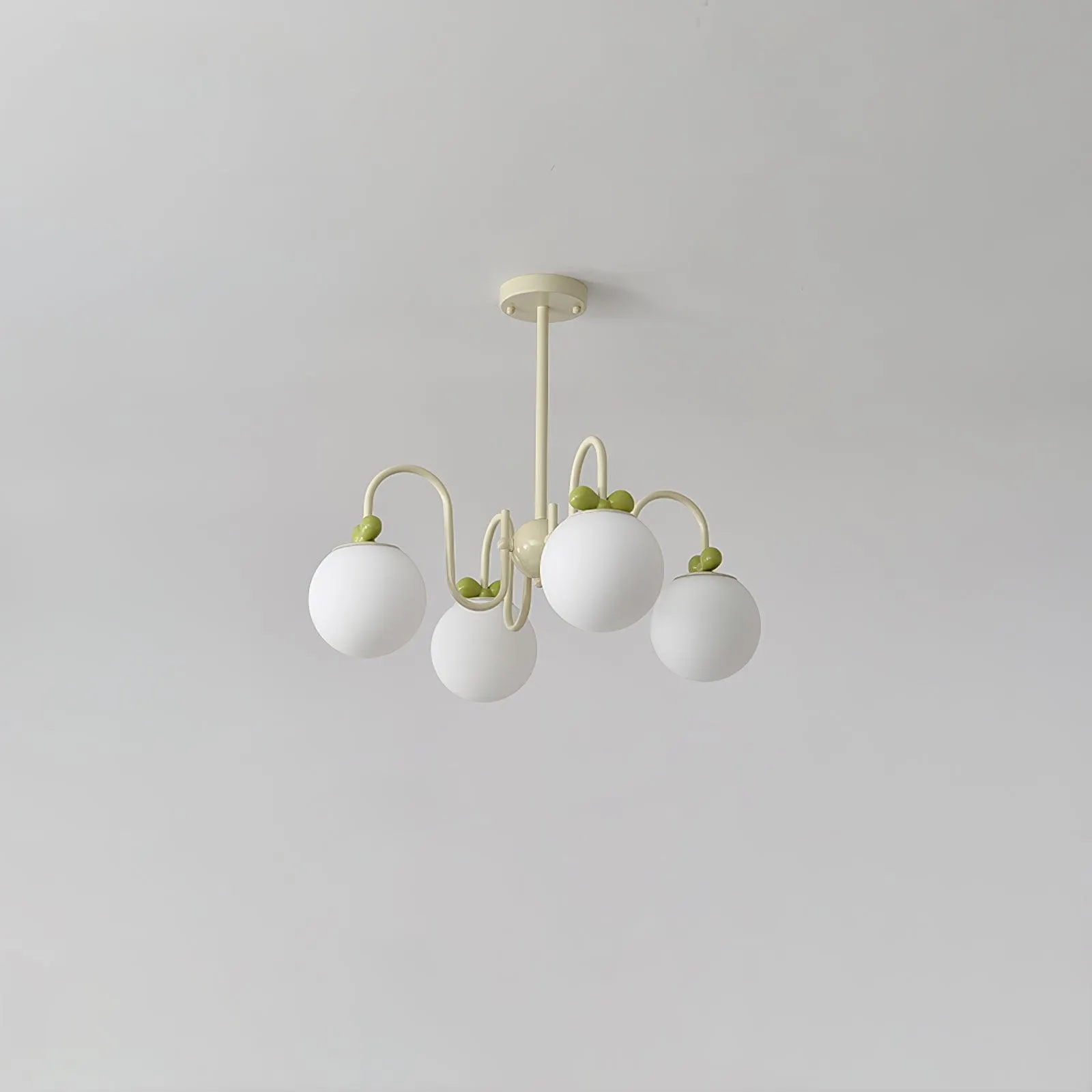Cream Cherry Chandelier
