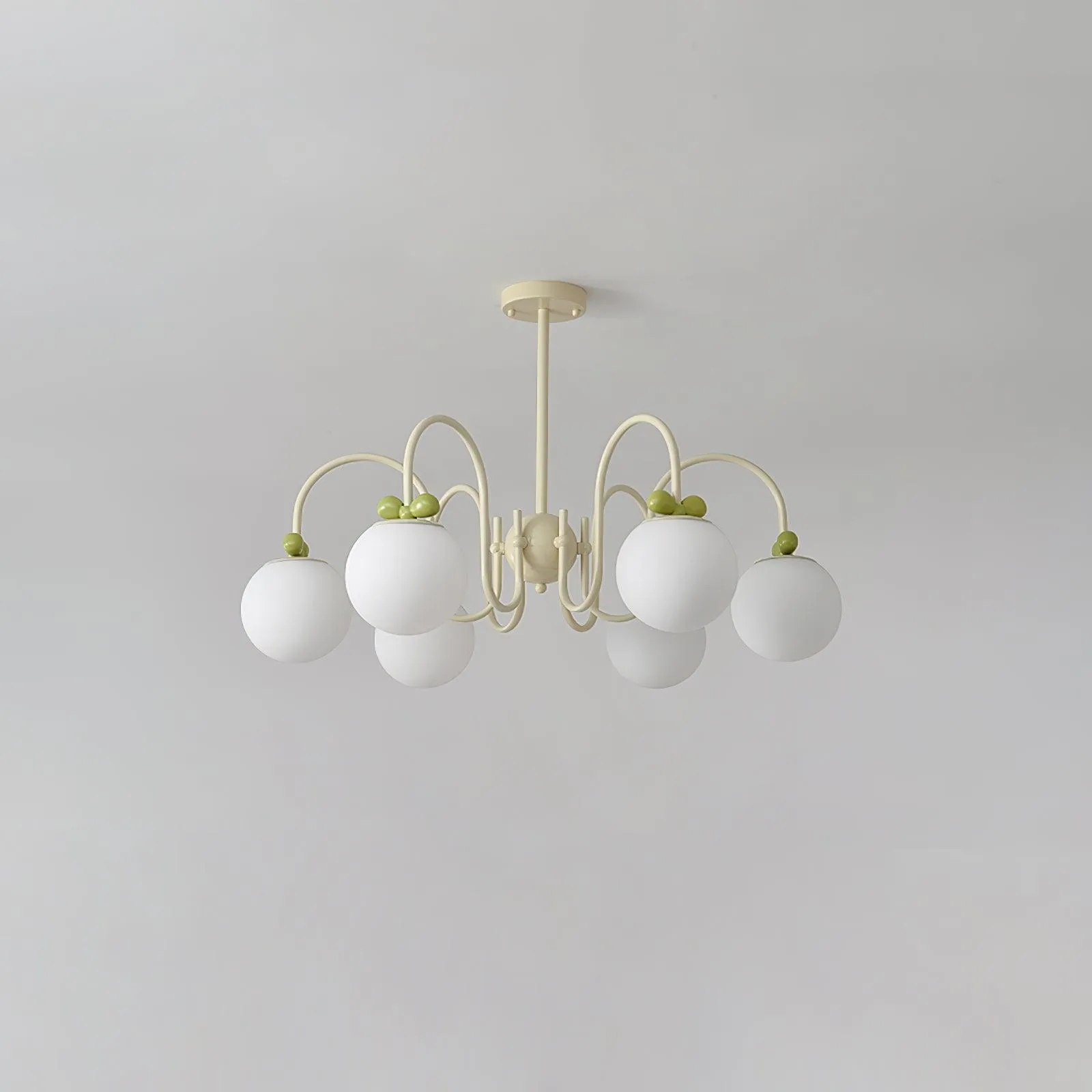 Cream Cherry Chandelier