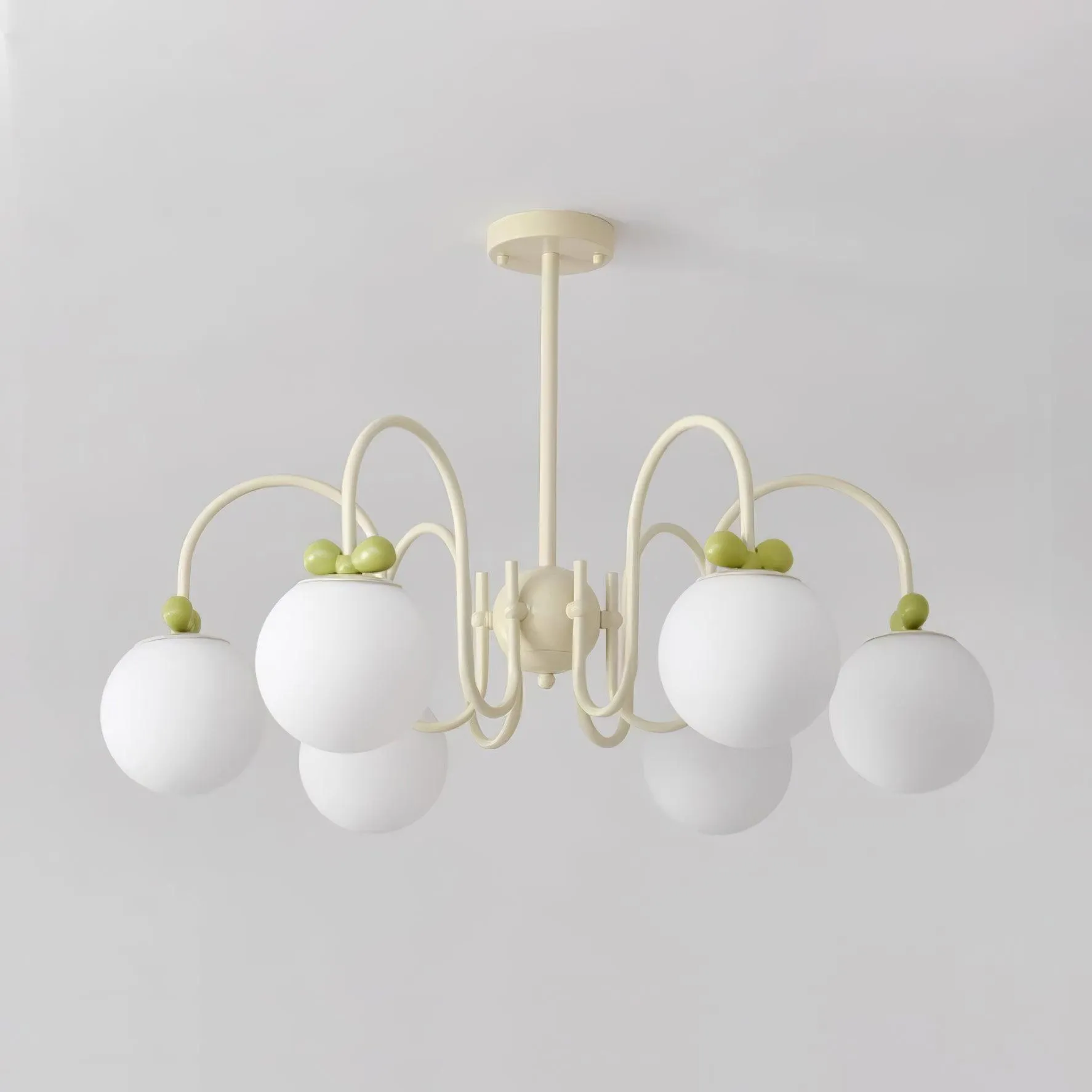 Cream Cherry Chandelier