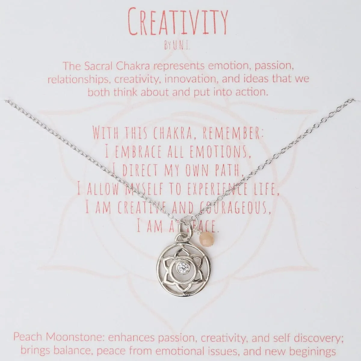 Creativity Chakra Necklace