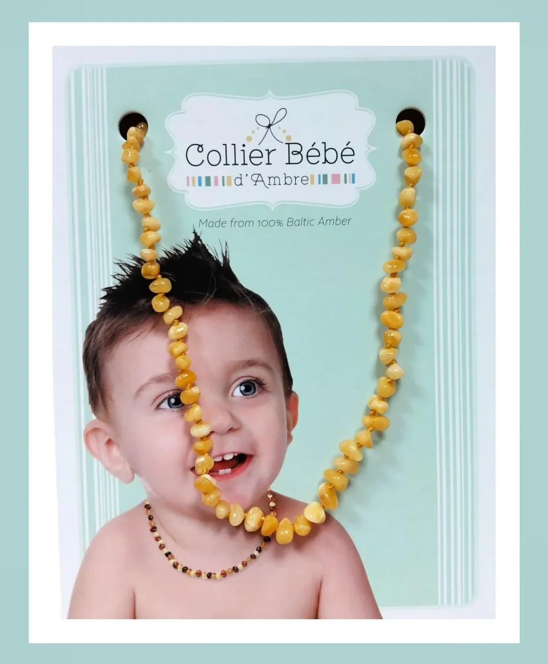 D'ambre 3 Natural Alternatives Teething to the Amber Necklace CBA