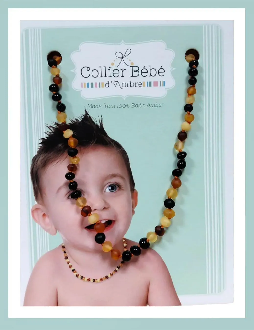 D'ambre 3 Natural Alternatives Teething to the Amber Necklace CBA