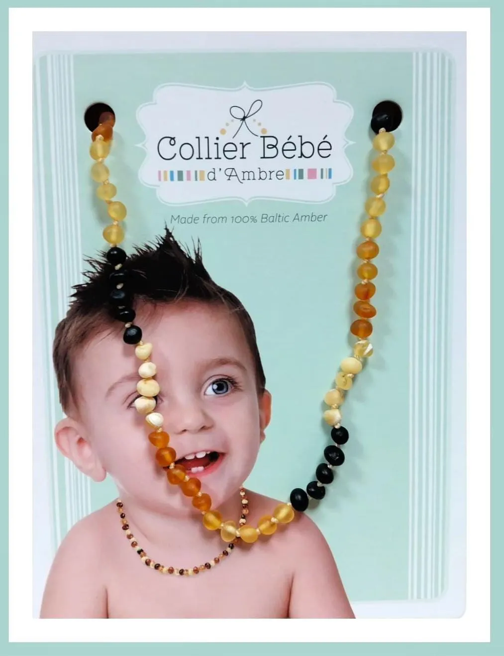 D'ambre 3 Natural Alternatives Teething to the Amber Necklace CBA