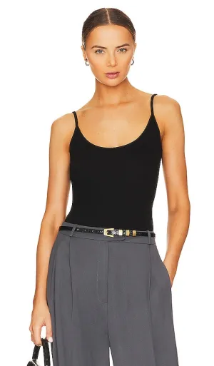 Enza Costa Essential Tank in Black