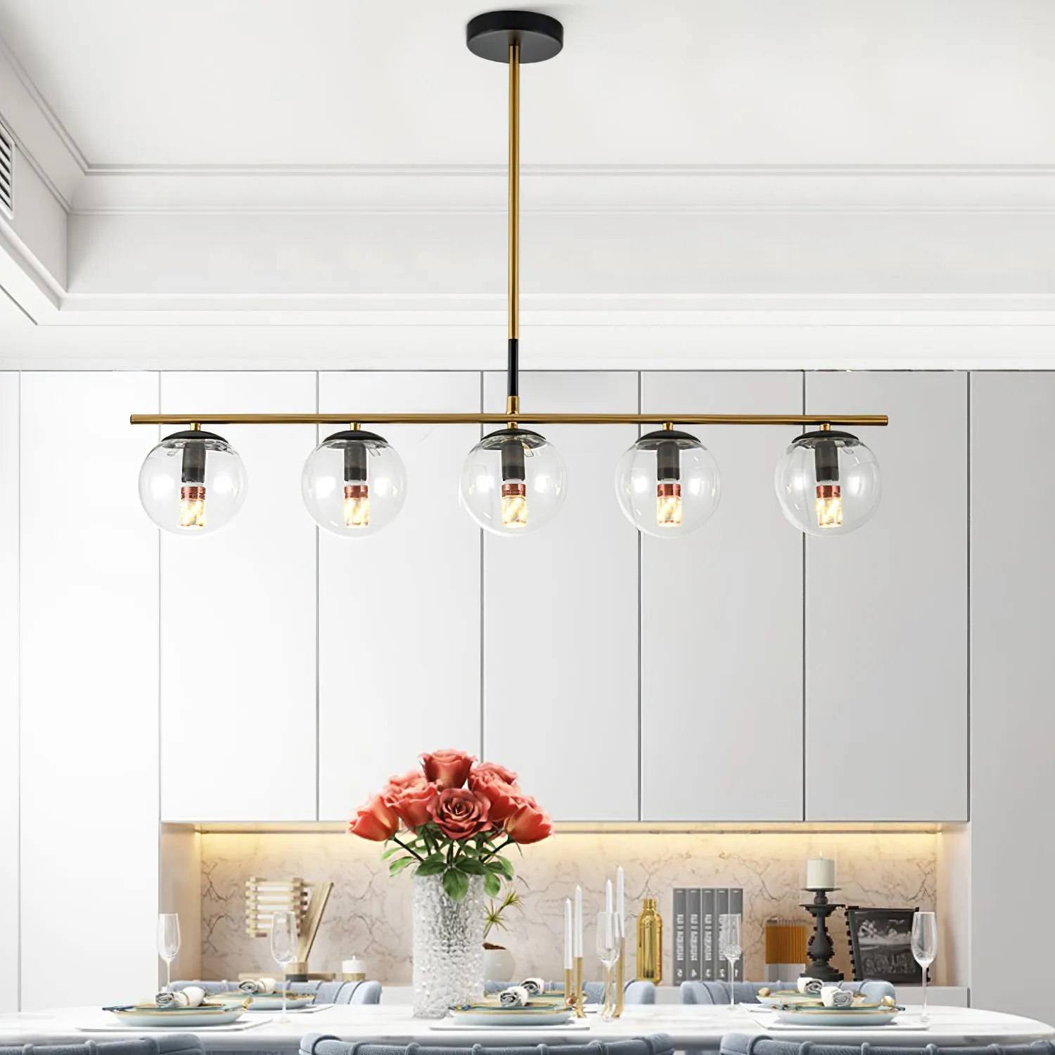 Fulesi Globe Chandelier