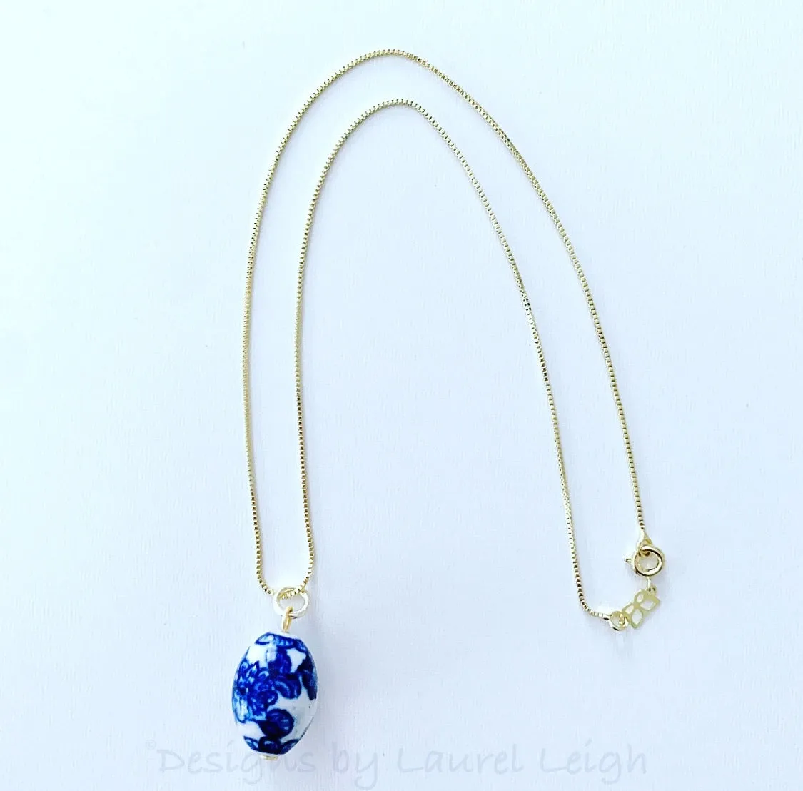 Gold Filled Chinoiserie Bead Necklace