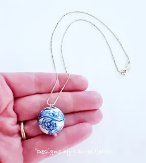 Gold Filled Chinoiserie Bead Necklace
