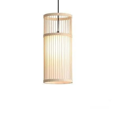 Hand-Woven Modern Bamboo Art Chandelier
