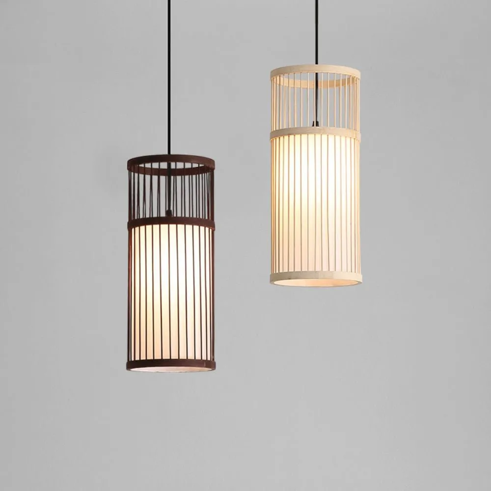 Hand-Woven Modern Bamboo Art Chandelier