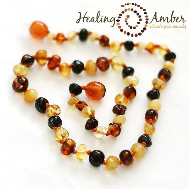Healing Amber Necklace - 13 Inches