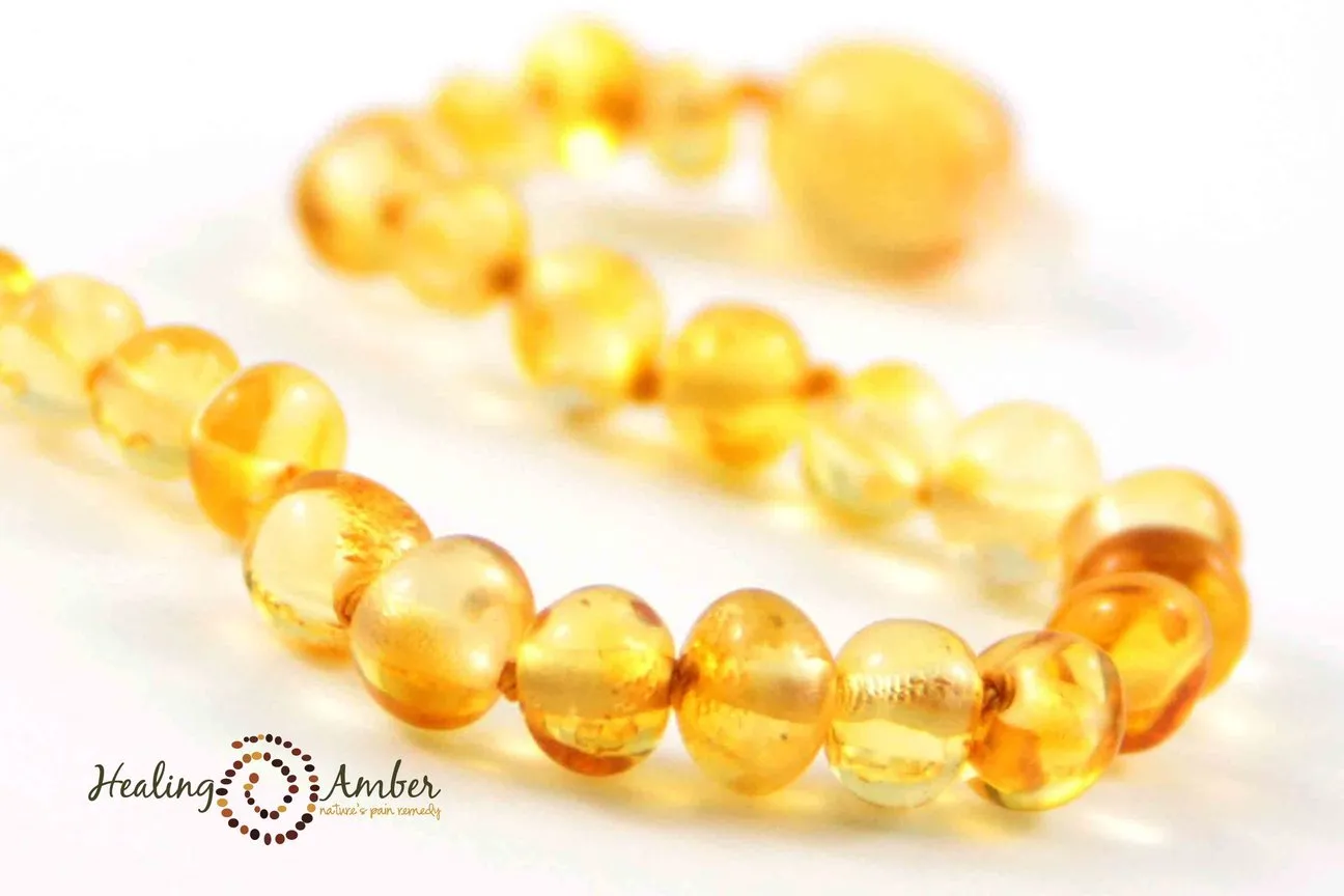 Healing Amber Necklace - 13 Inches