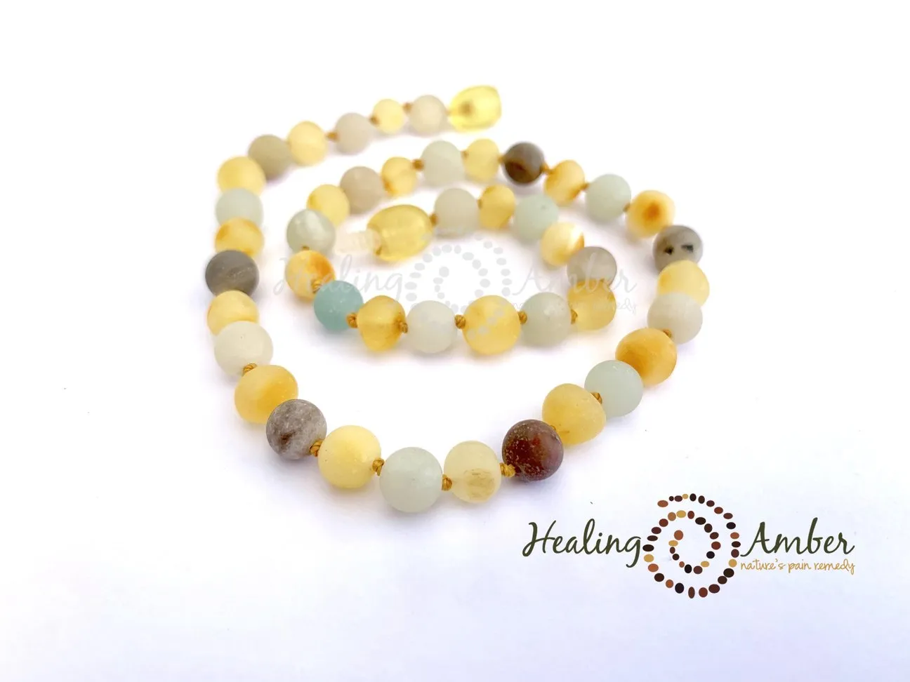 Healing Amber Necklace - 13 Inches