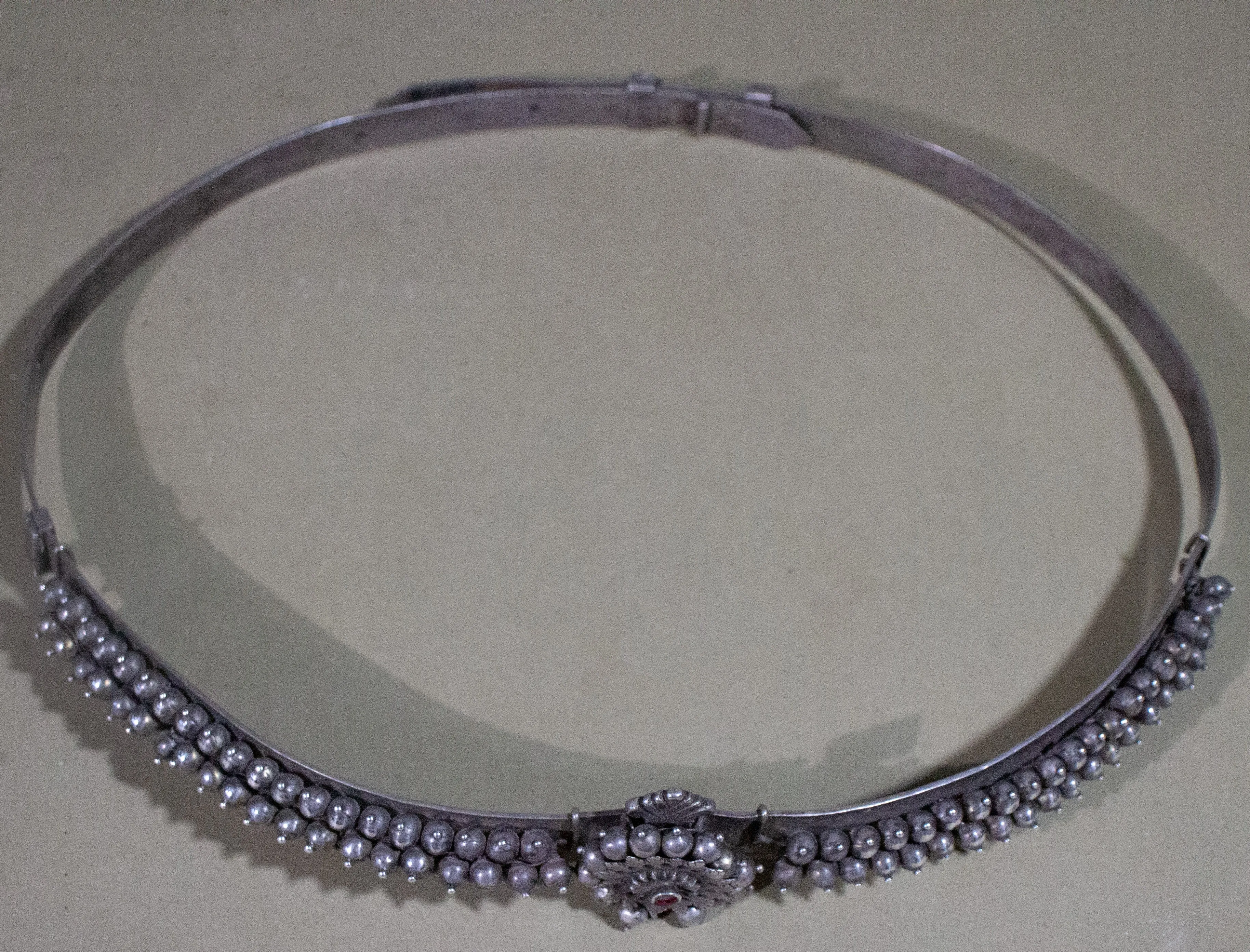Indian Adjustable Silver Belt