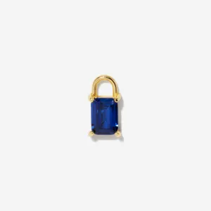 Iris Sapphire Earrings Charm
