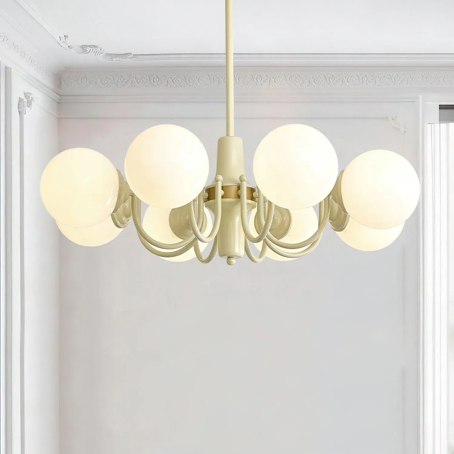 Kaiser Glass Chandelier