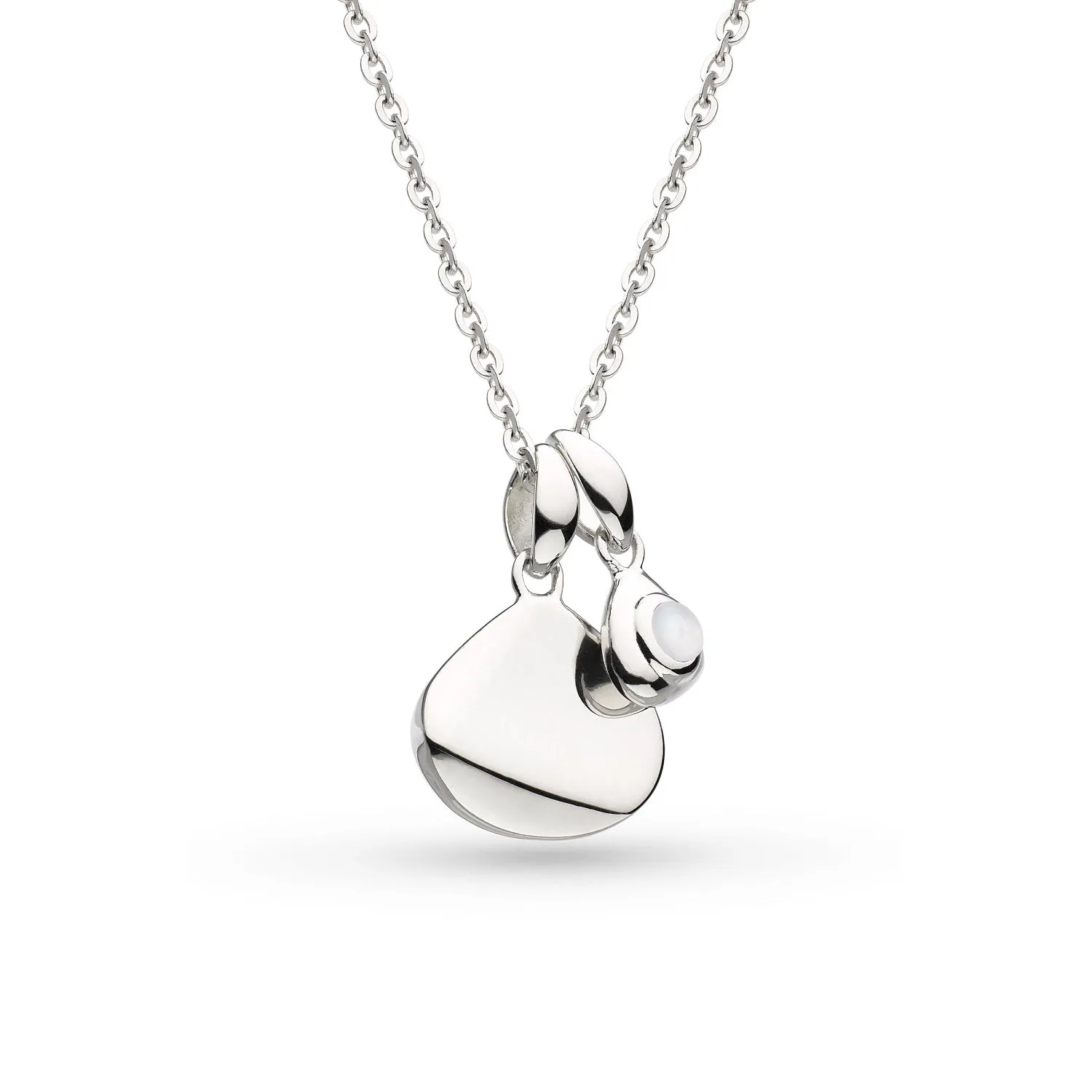Kit Heath Coast June Moonstone Birthstone Tag Necklace