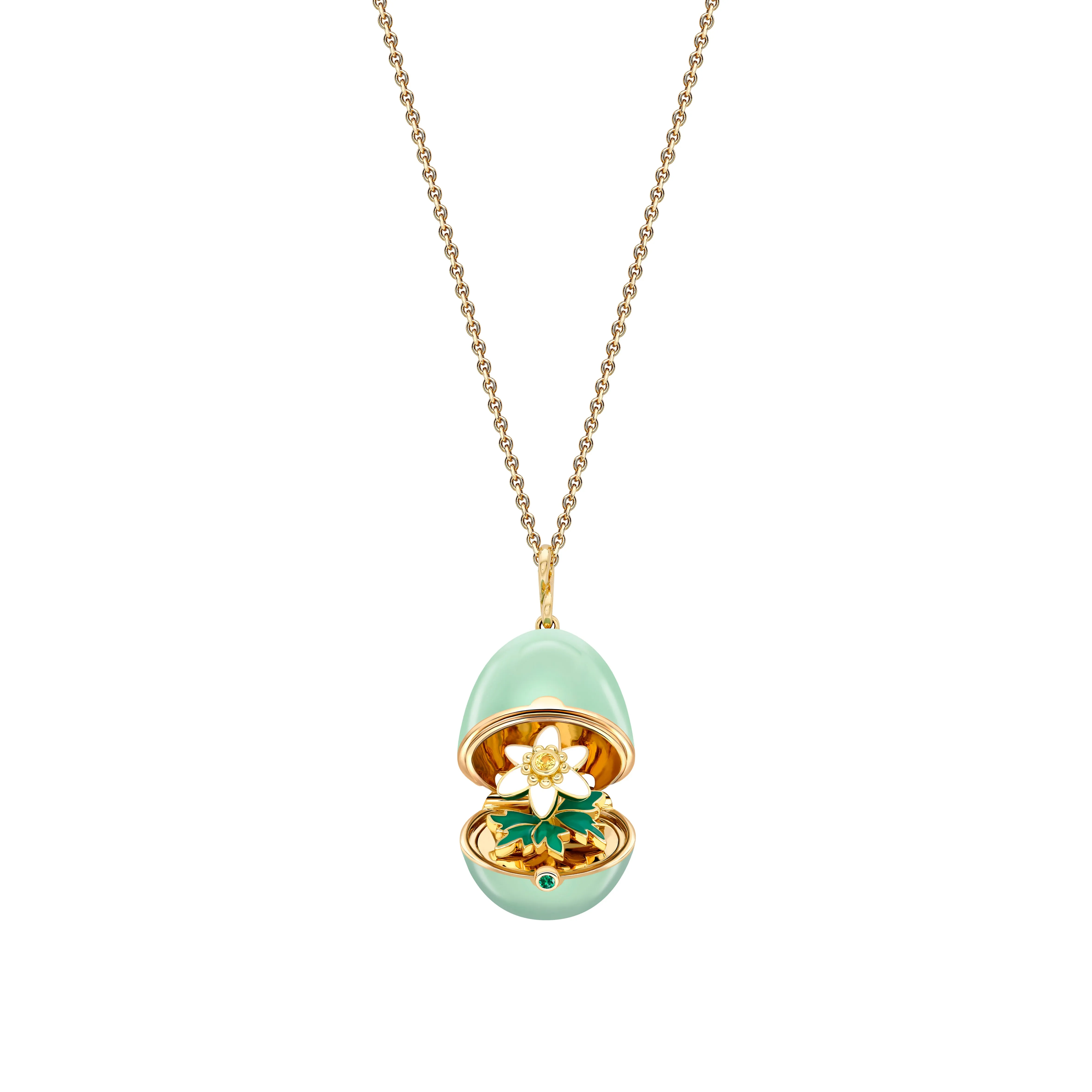 Lacquer Anemone Surprise Locket