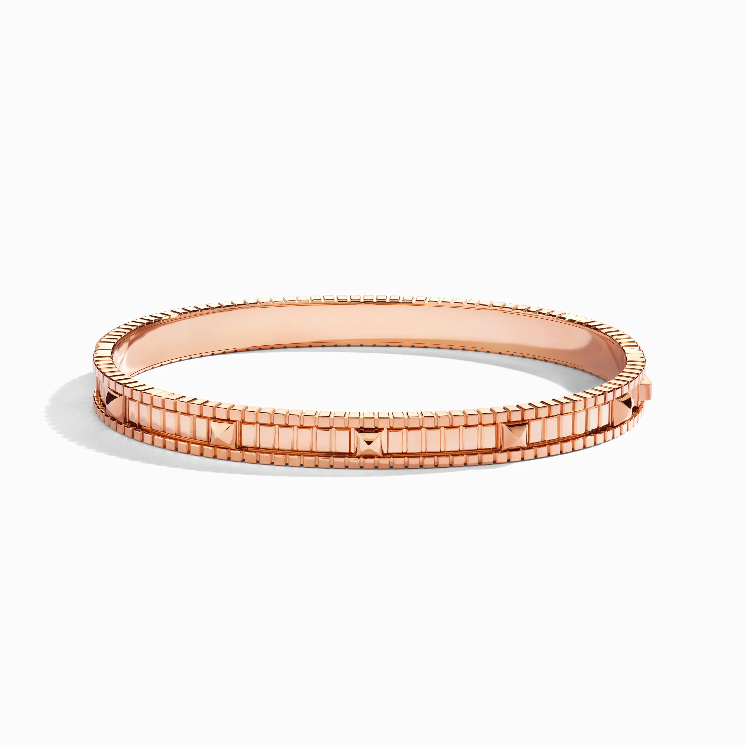 LIFE Full Diamond Hinged Bangle