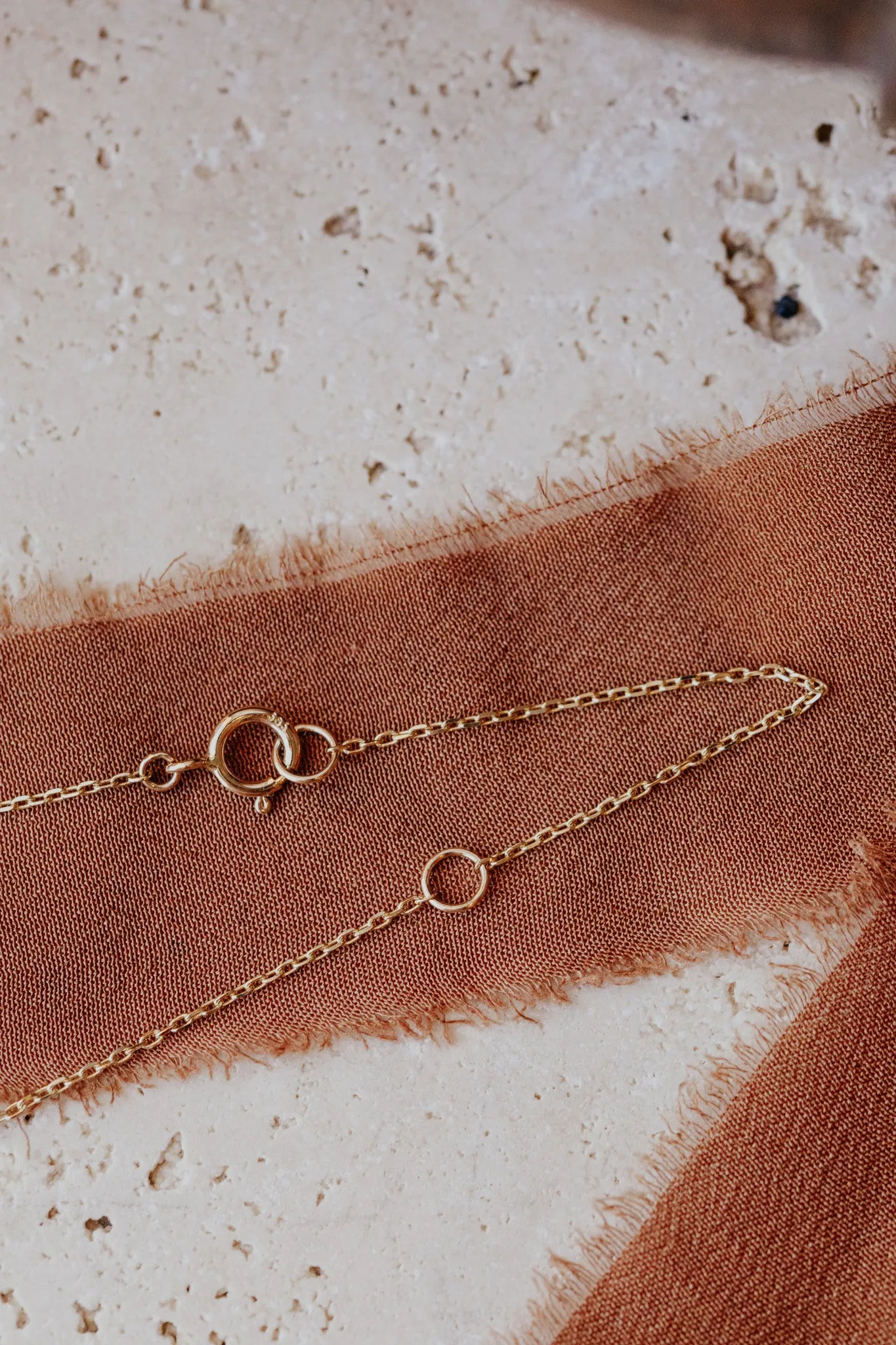 Long Hexagon Moonstone Bezel Necklace