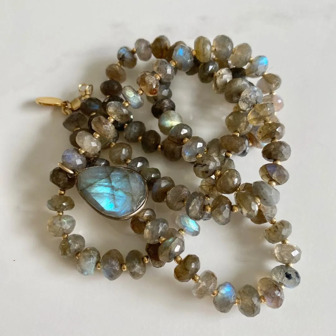 Long Labradorite Necklace - Shimmy